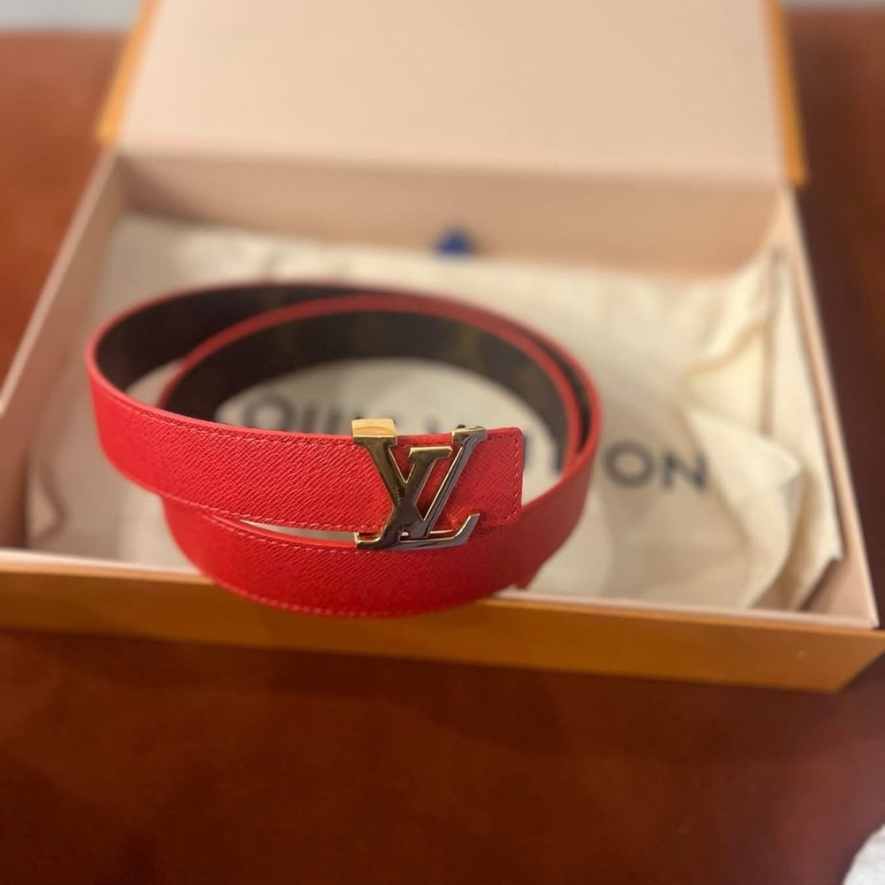 Louis Vuitton Red Belt